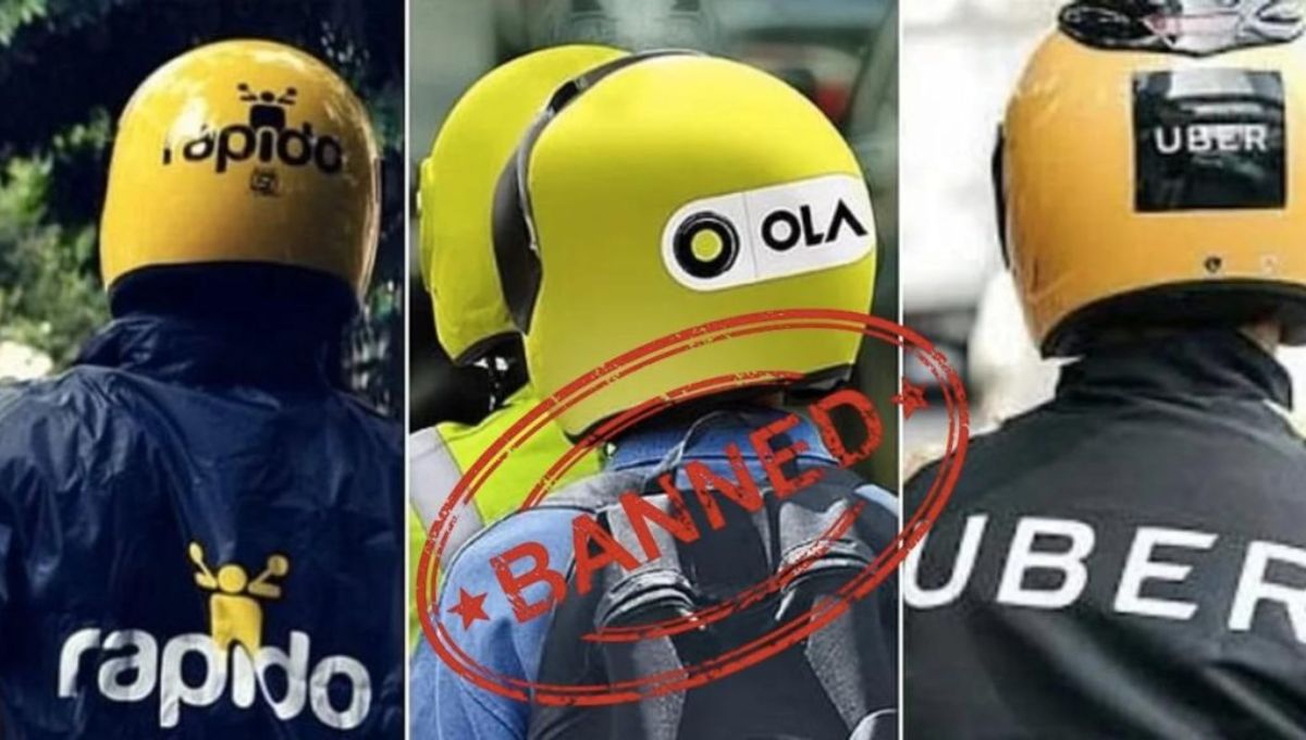 Uber Rapido Bike Taxi Plea Services Suspended 16 June