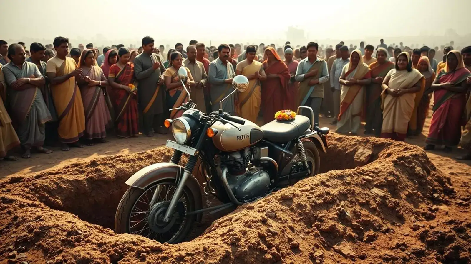 krish bike cremation
