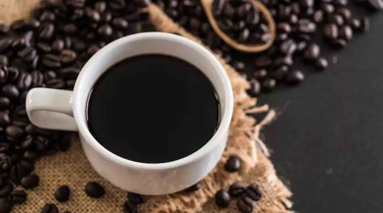black coffee