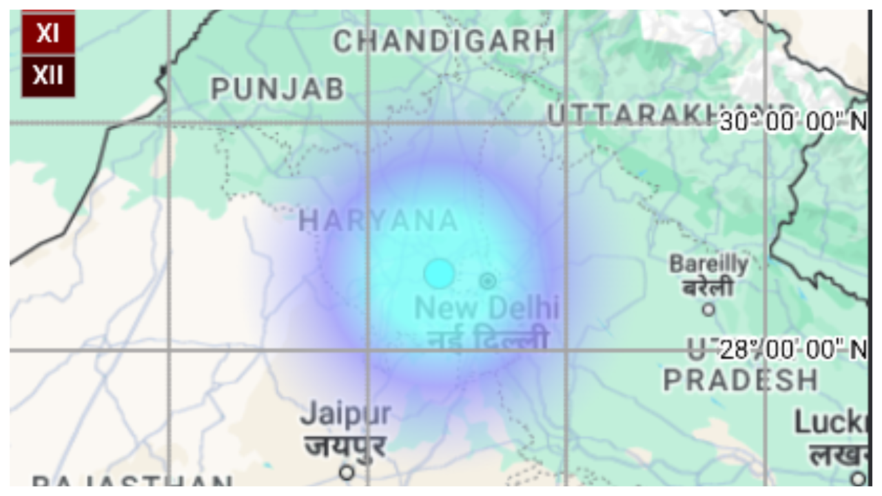 भूकंप का केंद्र