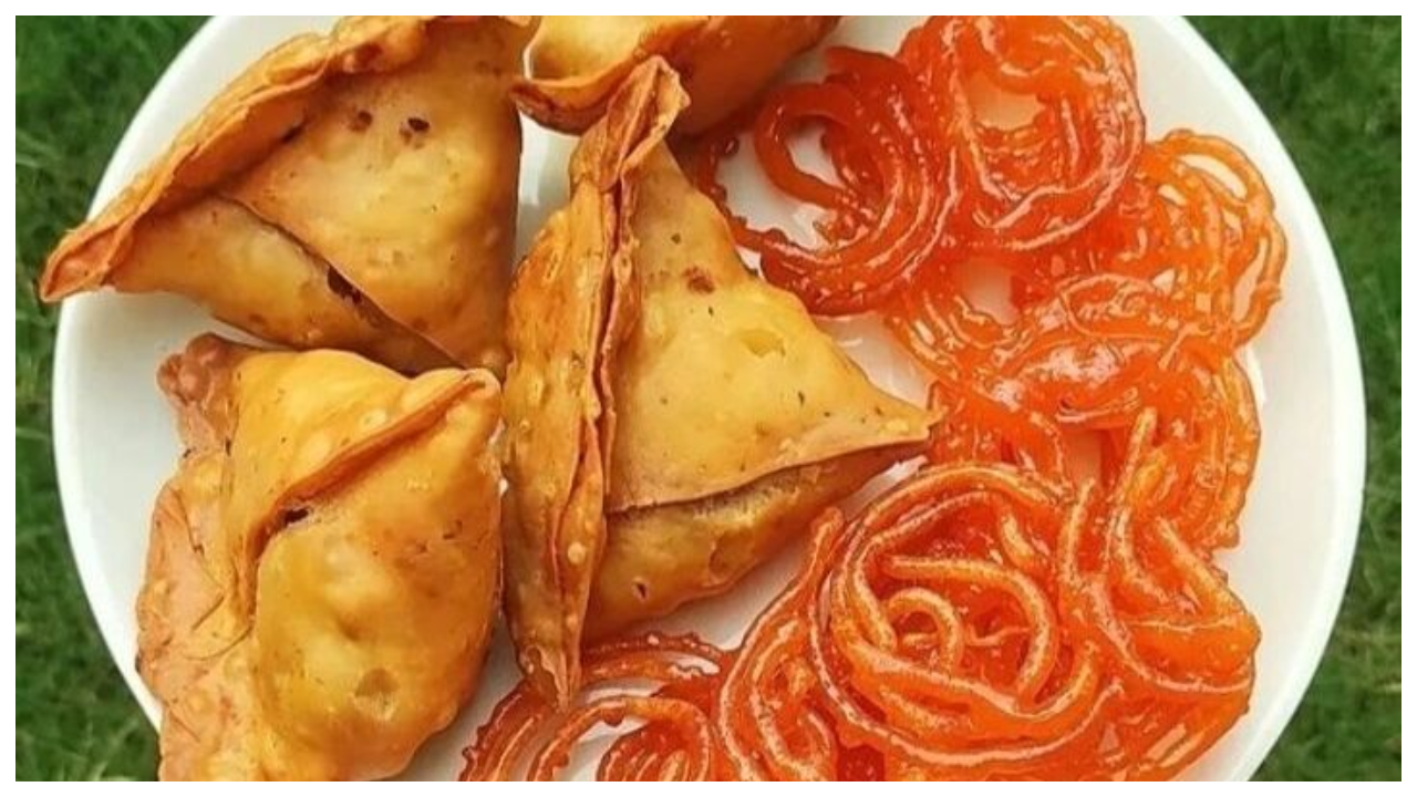 समोसा और जलेबी