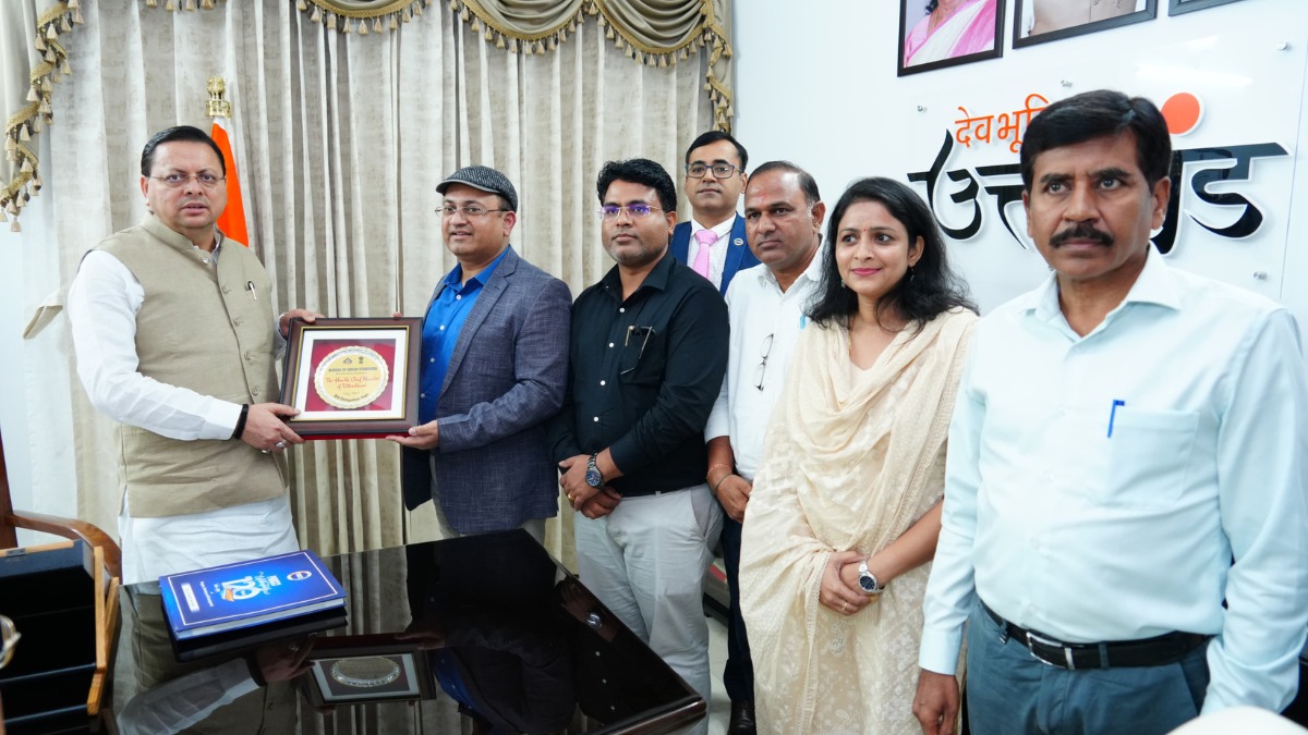 मुख्यमंत्री धामी से BIS प्रतिनिधिमंडल ने की मुलाकात, मानकीकरण पर हुई अहम चर्चा