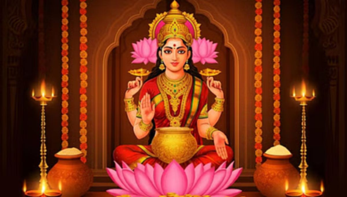 entry of Mata Lakshmi in the house