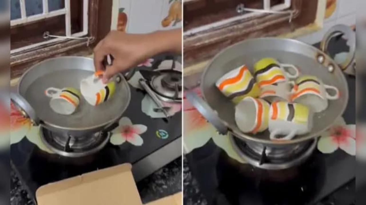 अब कभी नहीं टूटेगा आपका कप, मम्मी की डांट से बचने के लिए शख्स ने लगाया मजेदार दिमाग, देखें वीडियो