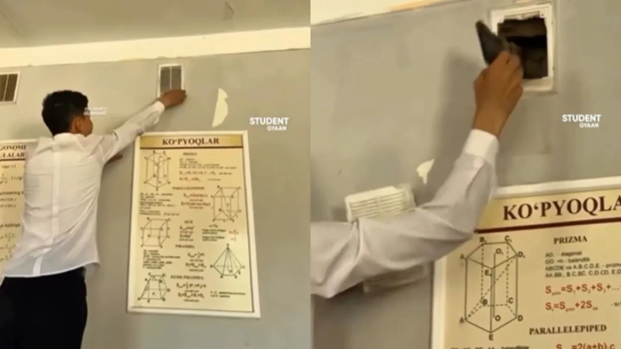 बैकबेंचर्स का ऐसा दिमाग, फ्रंटबेंचर्स भी फेल! वायरल Video देखकर आप भी कहेंगे- ये क्या जादू है?