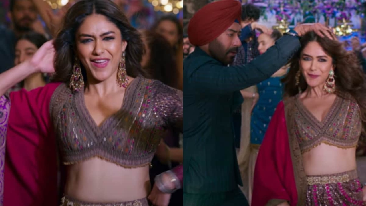 NachDi Song Out: 'सन ऑफ सरदार 2' का ब्राइडल डांस नंबर ‘नचदी’ रिलीज, मृणाल ठाकुर ने मचाया धमाल