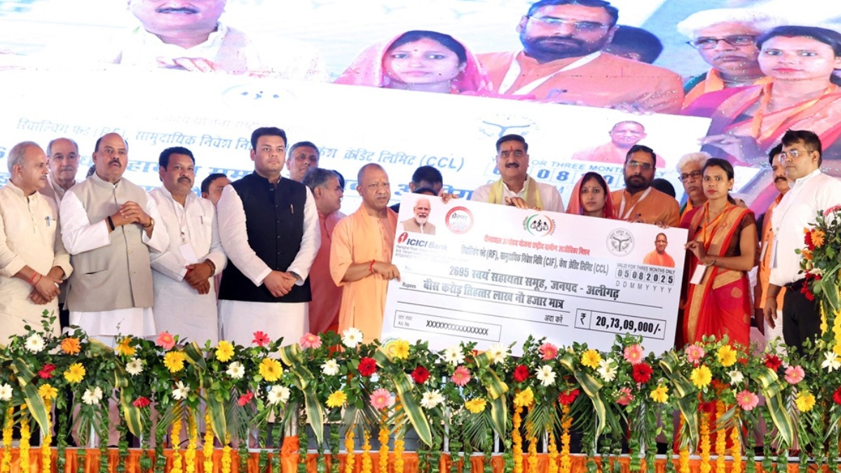 मुख्यमंत्री ने अलीगढ़ को दी 957.82 करोड़ की सौगात, 186 विकास परियोजनाओं को मिली हरी झंडी, योगी बोले– यही है नया भारत