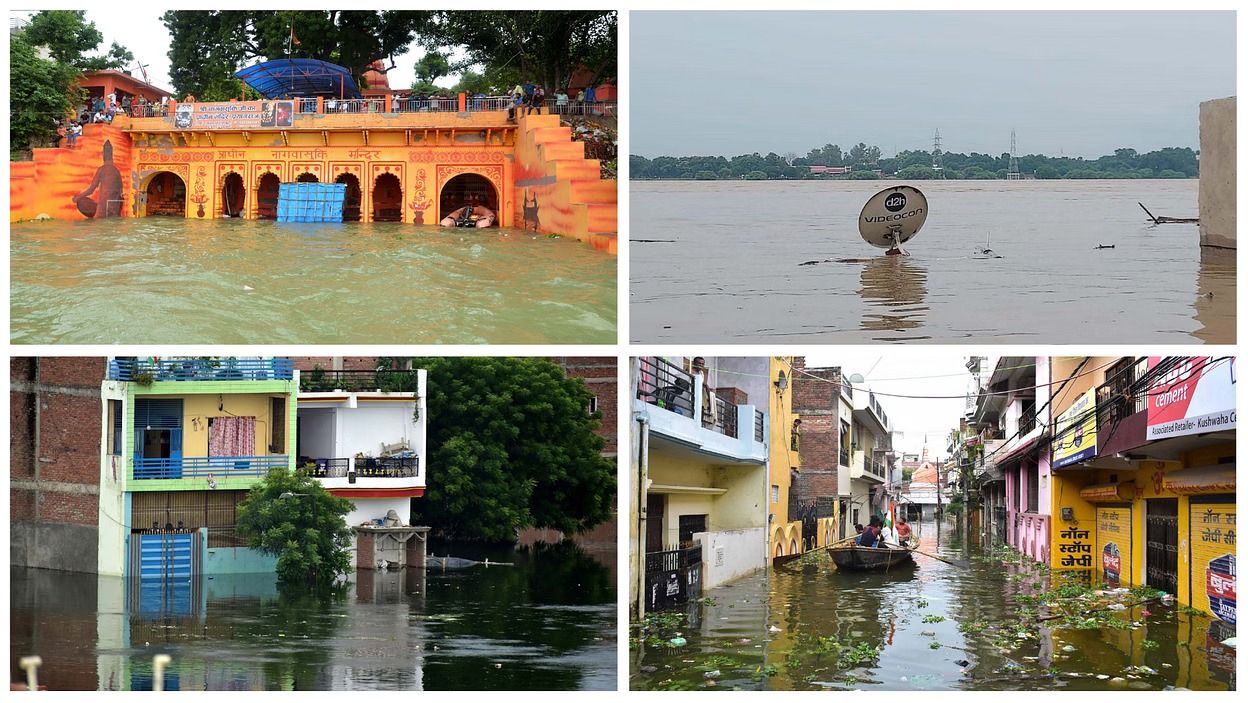 प्रयागराज में भारी बारिश ने किया लोगों को बेहाल, सड़कों से लेकर पूरा शहर हुआ जलमग्न