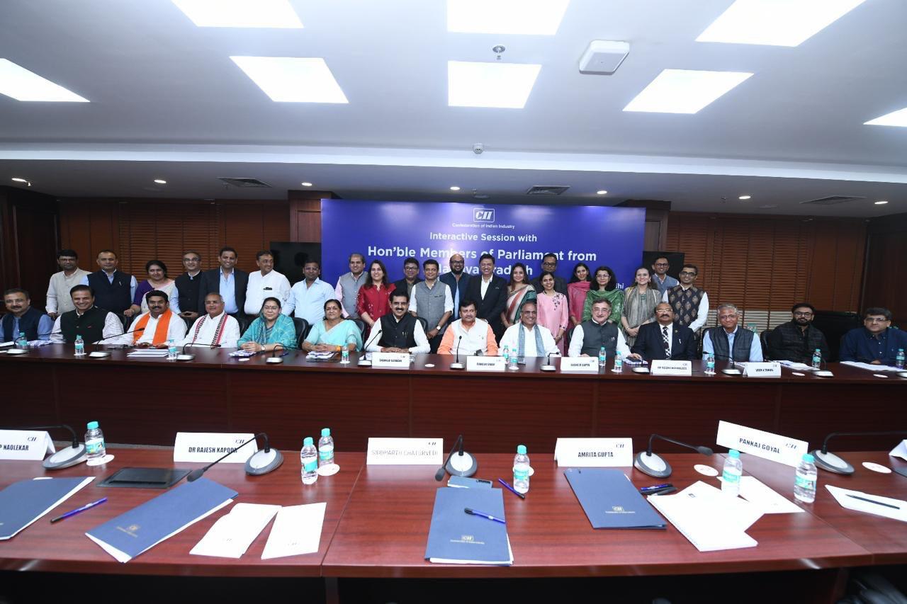 CII मध्यप्रदेश ने दिल्ली में की नीति निर्माताओं से मुलाकात, सहयोग पर हुई चर्चा