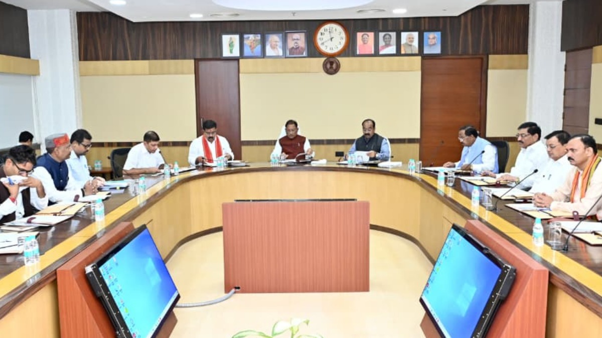 मुख्यमंत्री साय की अध्यक्षता में आज कैबिनेट की बैठक हुई संपन्न, लिए गए यह महत्वपूर्ण फैसले