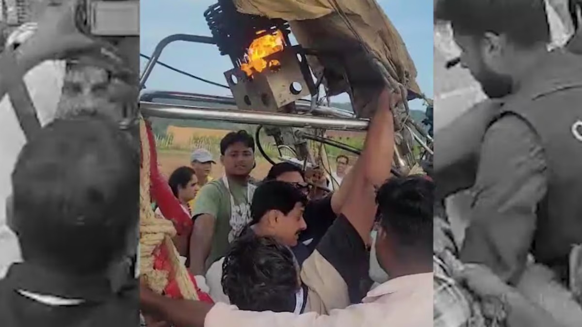 सीएम मोहन यादव के साथ हुआ बड़ा हादसा, गांधीसागर फॉरेस्ट रिट्रीट के पास मुख्यमंत्री के हॉट एयर बैलून में लगी आग