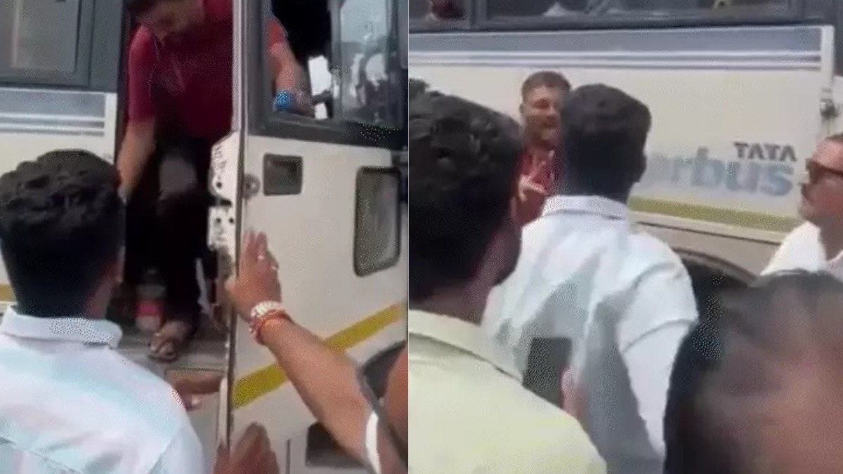 विधायक गोलू शुक्ला के बस ड्राइवर की बीच सड़क पर हुई पिटाई, गुस्साए राहगीरों ने रोककर पीटा, कुछ दिन पहले हुआ था बड़ा हादसा