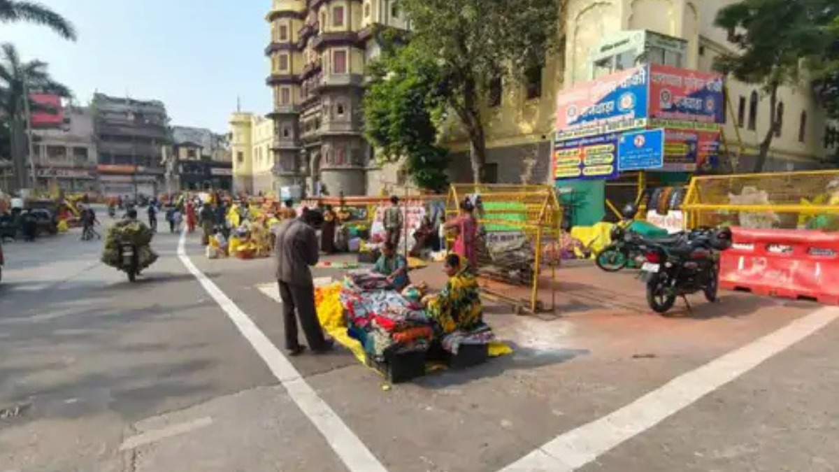त्योहारों में इंदौर की स्मार्ट प्लानिंग, राजवाड़ा बाजार में की गई सफ़ेद मार्किंग, इसके अंदर ही लगेंगी दुकानें