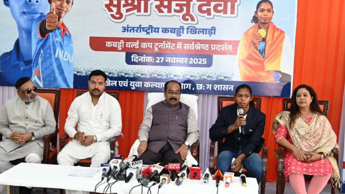 छत्तीसगढ़ का गौरव है संजू, अपने खेल से राज्य को दिलाई अंतरराष्ट्रीय प्रतिष्ठा – अरुण साव