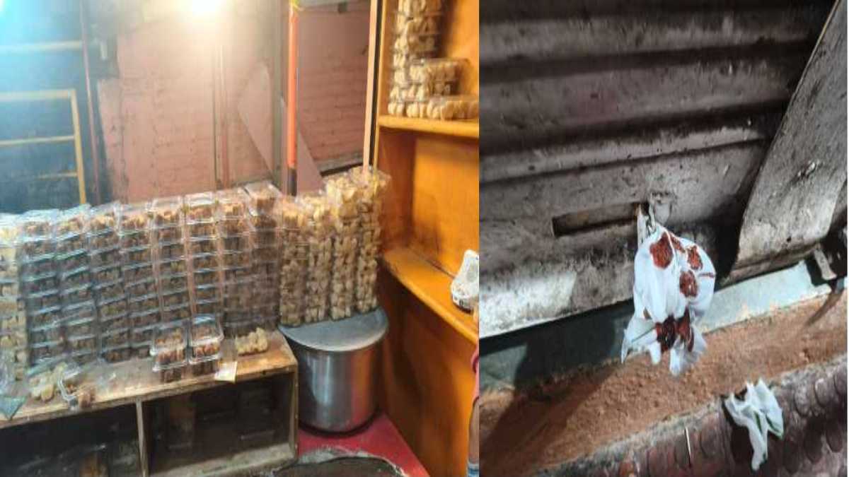 ओंकारेश्वर मंदिर में मिलावटी मिठाई पर कड़ी कार्रवाई, ₹2.53 लाख की प्रसादी जब्त, बिना लाइसेंस वाली दुकान को किया सील