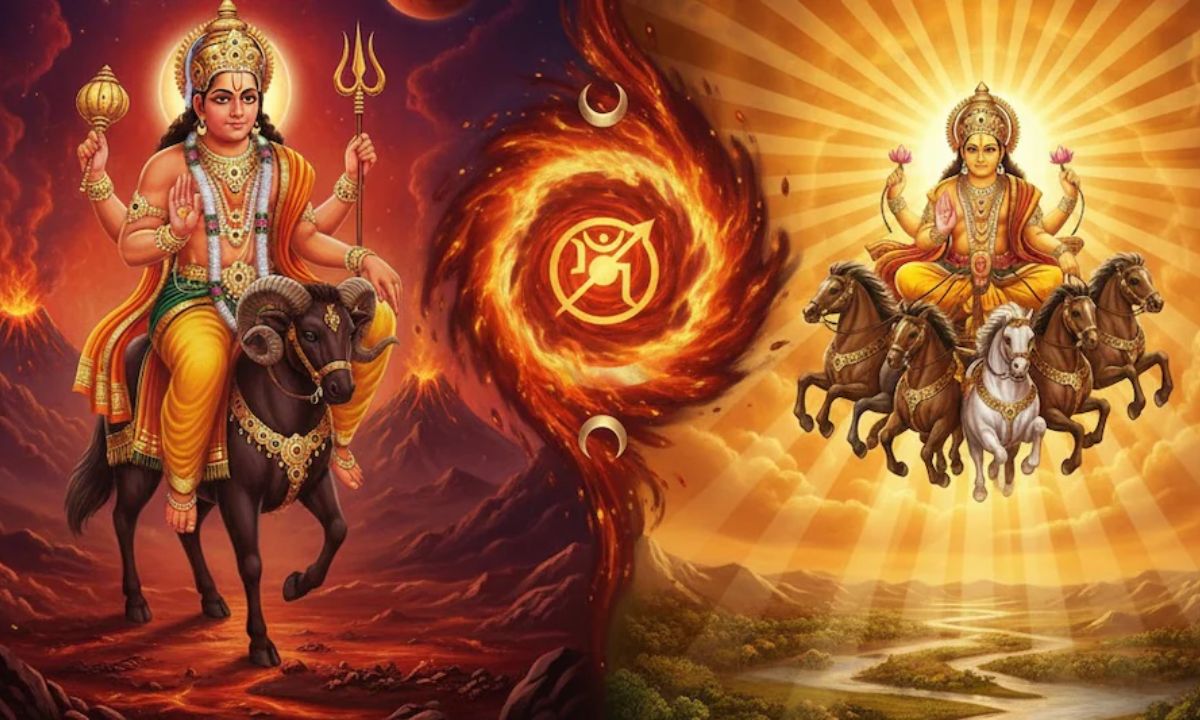 1.5 साल बाद सूर्य-मंगल की युति से बनेगा दुर्लभ संयोग, इन राशियों की बदल सकती है किस्मत, नौकरी-व्यापार में तरक्की के संकेत