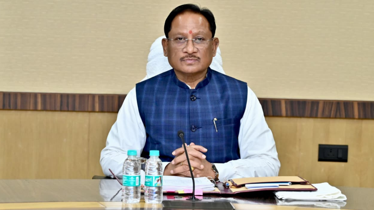 मुख्यमंत्री विष्णु देव साय की अध्यक्षता में मंत्रालय, महानदी भवन में कैबिनेट की बैठक शुरू