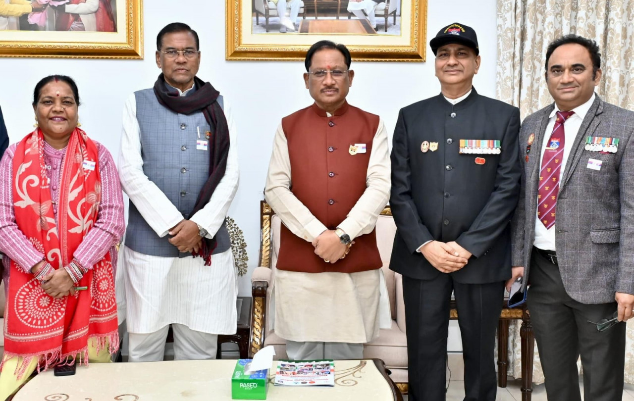 राष्ट्र की सुरक्षा में निरंतर तैनात हमारे सैन्य जवानों का योगदान अतुलनीय : मुख्यमंत्री विष्णु देव साय