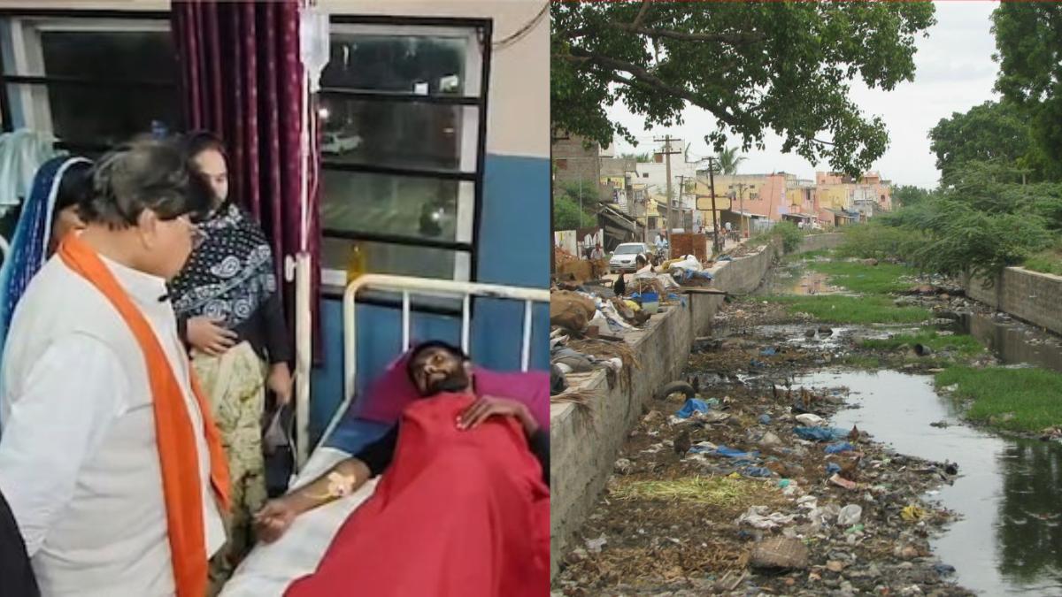 इंदौर में गंदा पानी पीने की वजह से दो लोगों की हुई मौत, सैकड़ो हुए बीमार, अस्पतालों में नहीं बची जगह