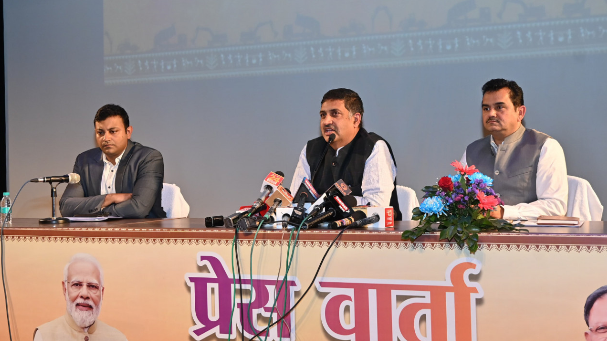 सचिव भौमिकी एवं खनिकर्म पी. दयानंद की पत्रकार वार्ता, छत्तीसगढ़ का 17% राष्ट्रीय खनिज उत्पादन में योगदान