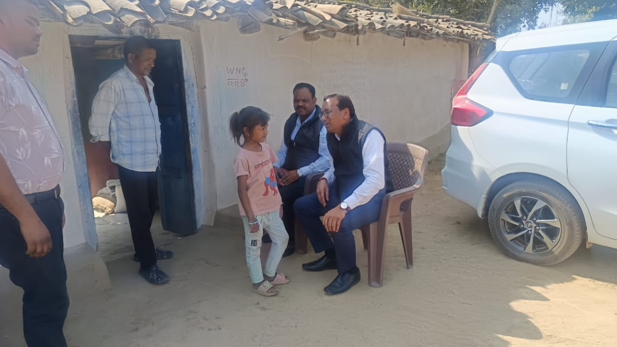 हृदय रोग से पीड़ित बच्ची का सफल निःशुल्क उपचार, सीएमएचओ ने किया गृह भ्रमण