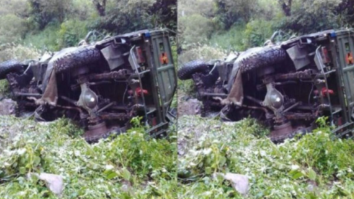 Breaking News : 10 जवानों की हुई मौत, जम्मू-कश्मीर के डोडा में 400 फीट गहरी खाई में गिरा सेना का ट्रक