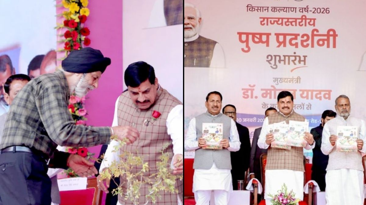 गुलाब से किया स्वागत, अनुदान से मिला सम्मान, इस युवा किसान को सीएम मोहन यादव ने सौंपा ₹8.84 लाख का चेक