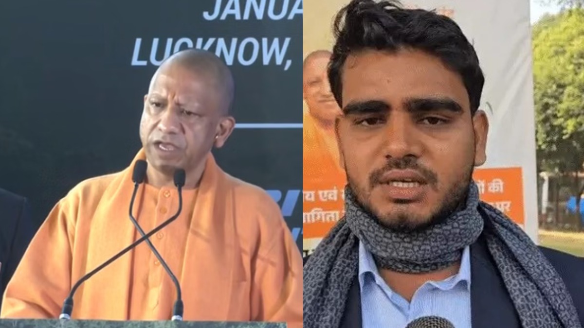 सीएम योगी के मंच पर छलका युवक का दर्द, अवॉर्ड लिस्ट से नाम कटने पर फूट-फूटकर रोया