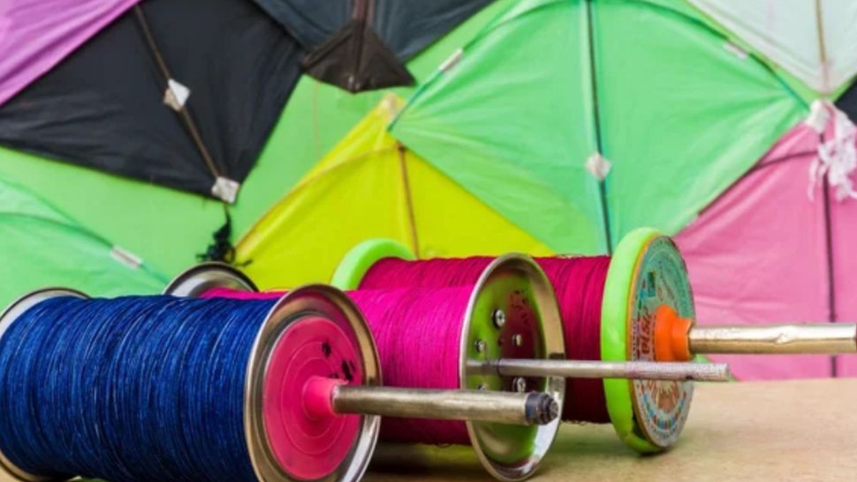 पतंग का शौक बन रहा जानलेवा, इंदौर में चायनीज मांझे पर सख्ती, ट्रांसमिशन लाइनों से करंट लगने का भी खतरा