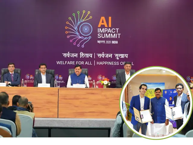 AI India Summit में एमपी की डिजिटल छलांग, स्टेट एआई मिशन लॉन्च, NVIDIA और Google के साथ रणनीतिक करार