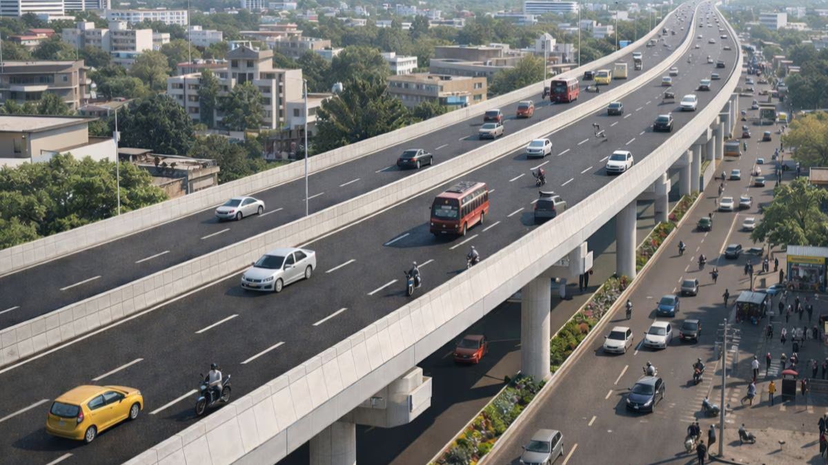 इंदौर में 350 करोड़ रुपए की लागत से बनेगा 6.5 KM लंबा एलिवेटेड कॉरिडोर, जाम से मिलेगी मुक्ति