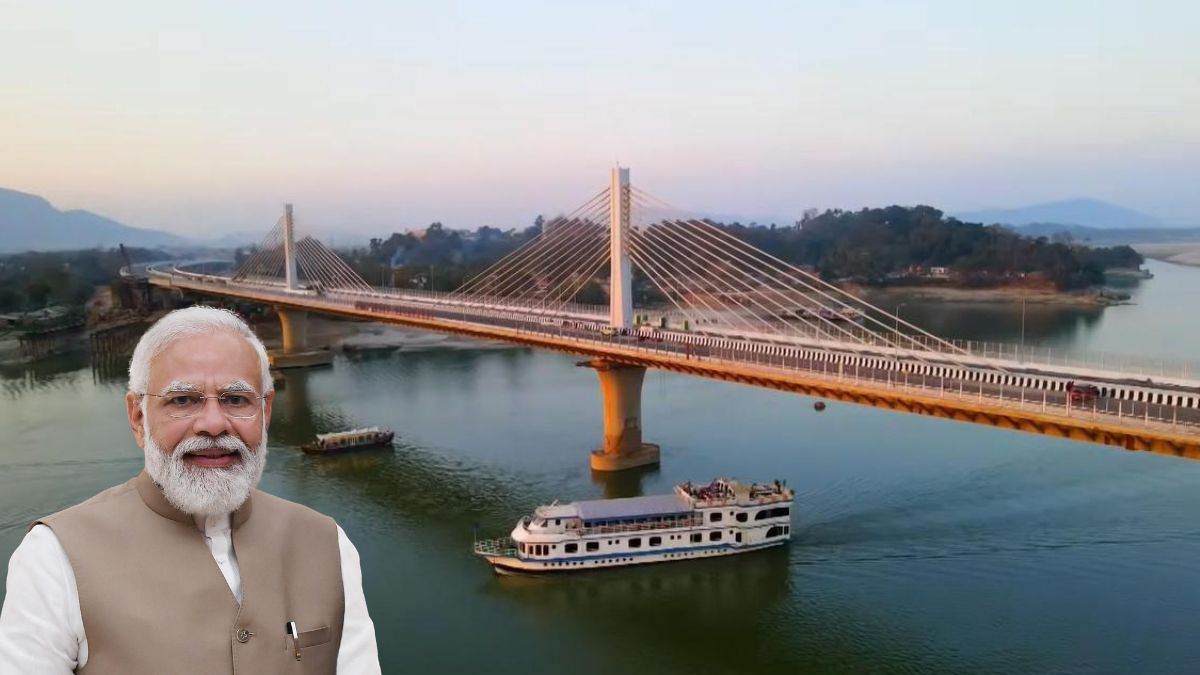 गुवाहाटी में PM Modi ने 3 हजार 30 करोड़ के ब्रिज का किया उद्घाटन, मात्र 7 मिनट में पूरा हो जाएगा सफर