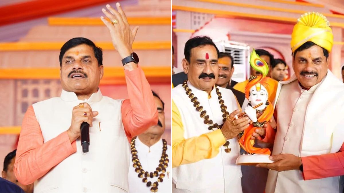 जंगल में मंगल कर दिया… सीएम मोहन यादव ने डबरा में नवग्रह शक्तिपीठ प्राण-प्रतिष्ठा में नरोत्तम मिश्रा की तारीफ की