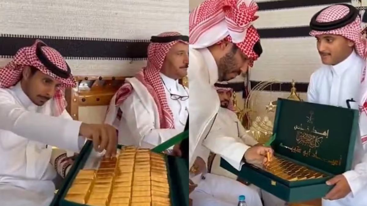 सऊदी अरब की रॉयल वेडिंग में मेहमानों को बांटे गए 24 कैरेट सोने के बिस्कुट… जानें वायरल वीडियो की सच्चाई