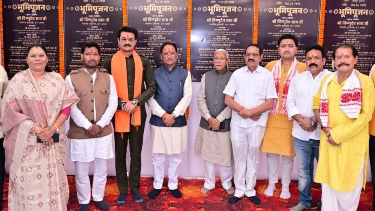 जशपुर को विकास की नई सौगात, मुख्यमंत्री विष्णु देव साय ने 19.51 करोड़ के 6 विकास कार्यों का किया भूमिपूजन