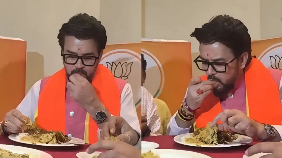 पश्चिम बंगाल में भाजपा का चुनावी दांव: अनुराग ठाकुर ने ‘माछ-भात’ से साधा बंगाली अस्मिता का समीकरण