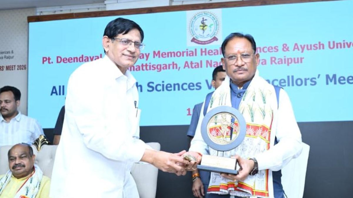 स्वस्थ नागरिक ही विकसित छत्तीसगढ़ की आधारशिला, स्वास्थ्य क्षेत्र में नवाचार को नई दिशा देगा वाइस चांसलर मीट-2026 : मुख्यमंत्री साय