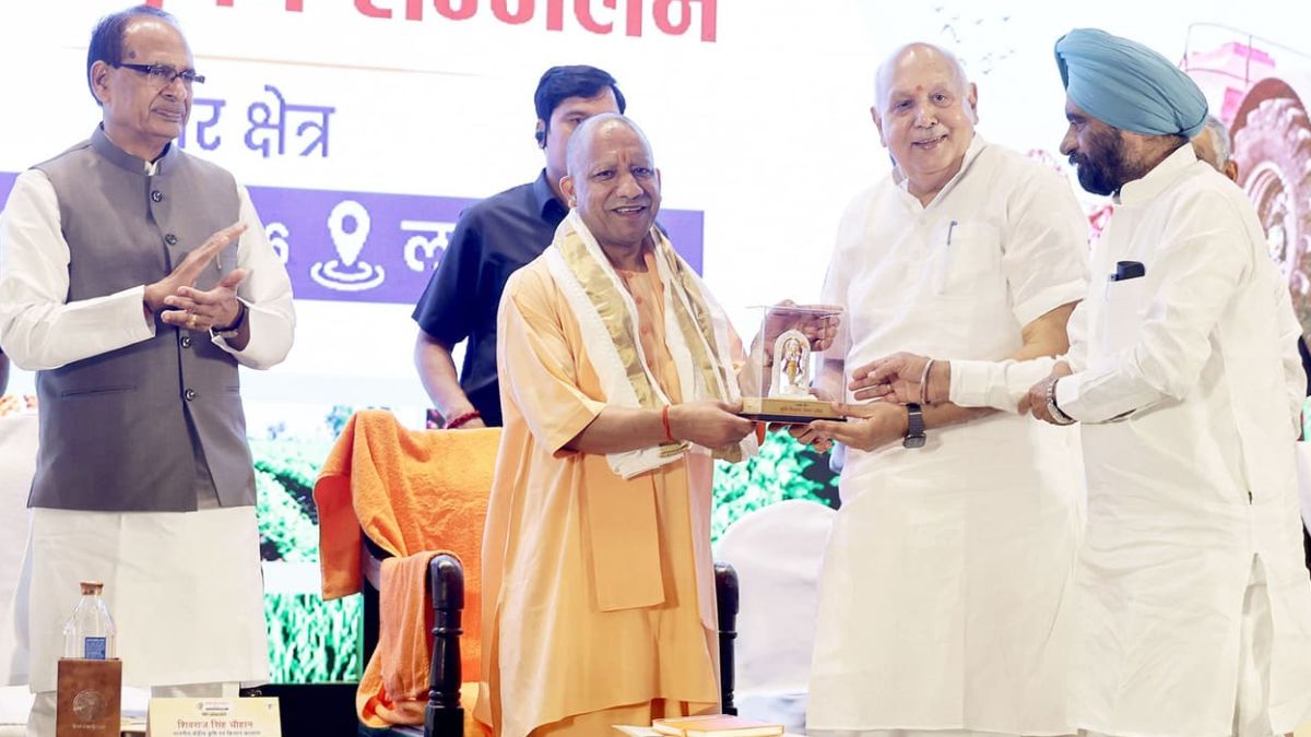 लखनऊ में कृषि सम्मेलन का शुभारंभ, CM योगी बोले- वैज्ञानिक तकनीकों से बढ़ रही किसानों की आय