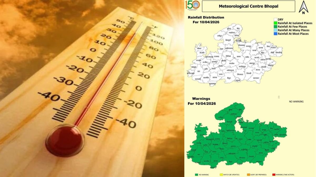 MP Weather : मध्यप्रदेश में बदला मौसम का मिजाज, 6 डिग्री तक बढ़ेगा तापमान