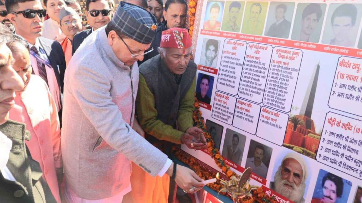 सीएम धामी ने गैरसैंण में 142.25 करोड़ की विकास योजनाओं का लोकार्पण एवं शिलान्यास किया