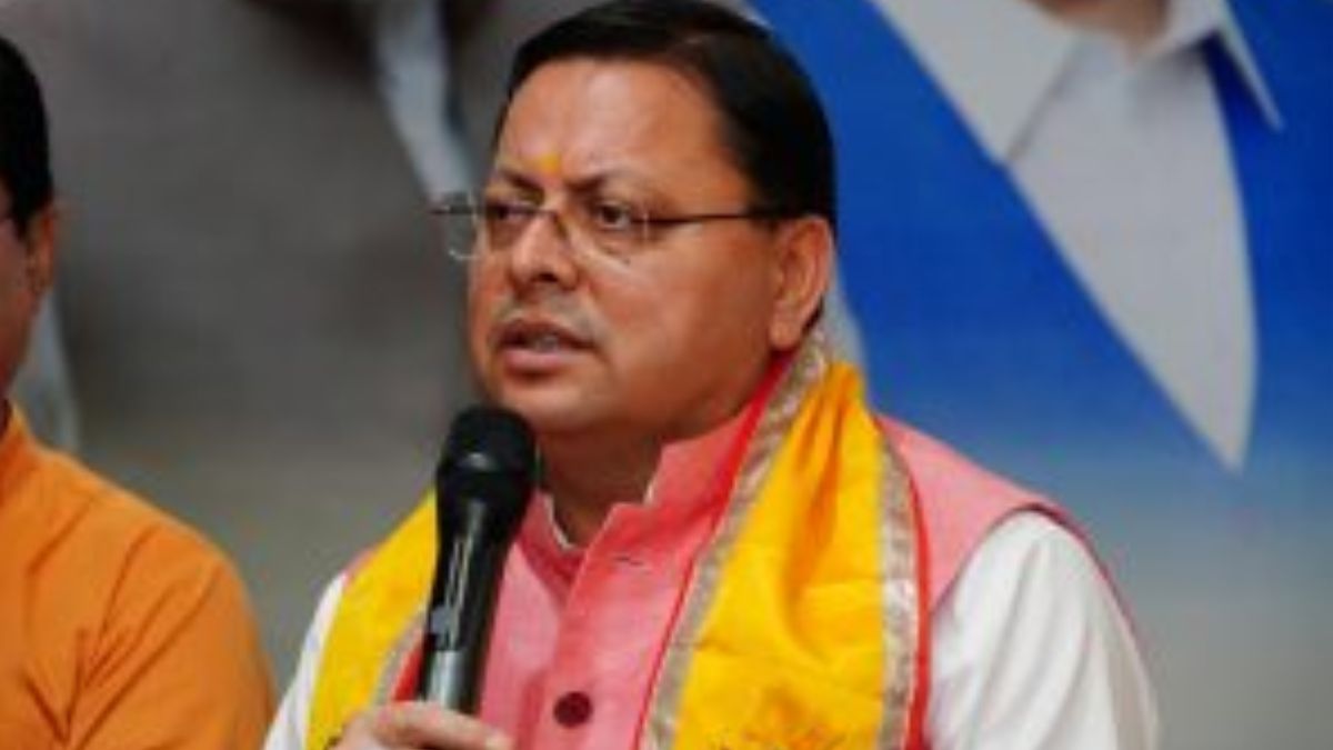 सीएम धामी ने भाजपा प्रदेश कार्यालय में मीडिया से संवाद के दौरान स्वदेशी के महत्व पर चर्चा की