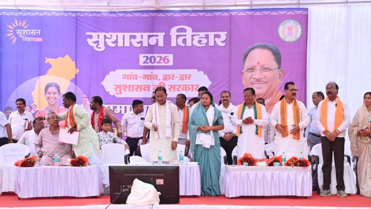सुशासन तिहार जनता की समस्याओं के समाधान का अभियान, सरकार पहुंच रही लोगों के द्वार : मुख्यमंत्री विष्णु देव साय