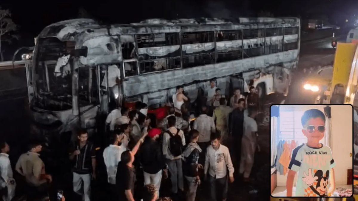 मेरा भविष्य जला गया… इंदौर से ग्वालियर जा रही बस बनी आग का गोला, पिता के सामने जिंदा जल गया 4 साल का बेटा