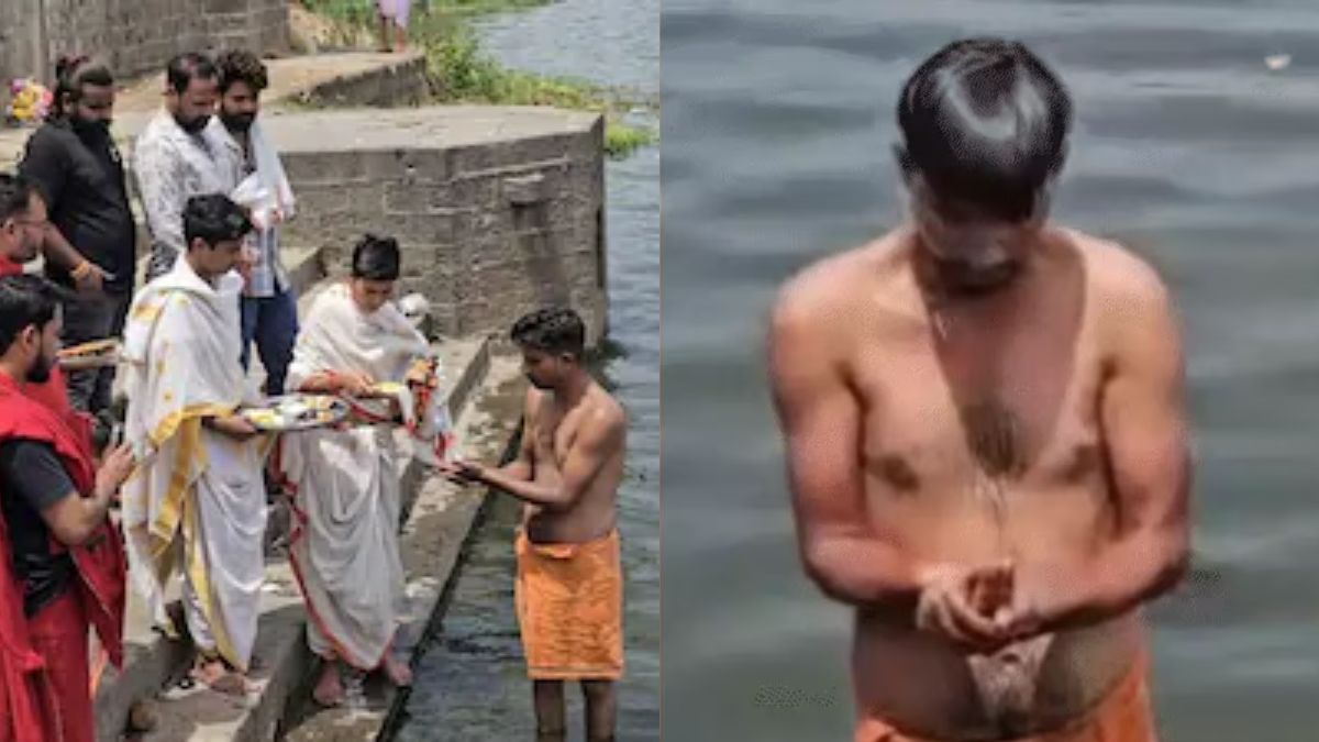 मध्यप्रदेश में सलमान खान बना शांतनु कश्यप, वैदिक विधि से अपनाया सनातन धर्म