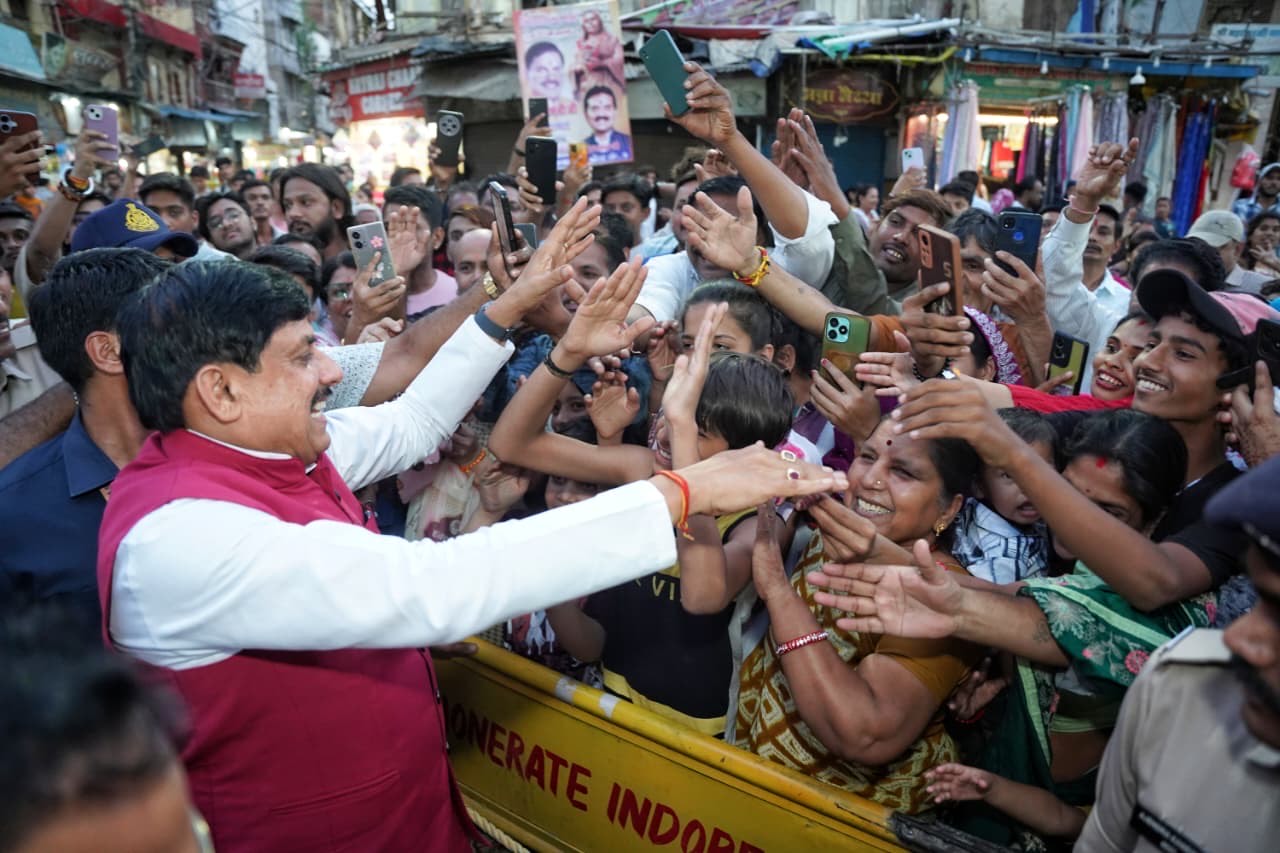 CM Mohan Yadav at Rajwada