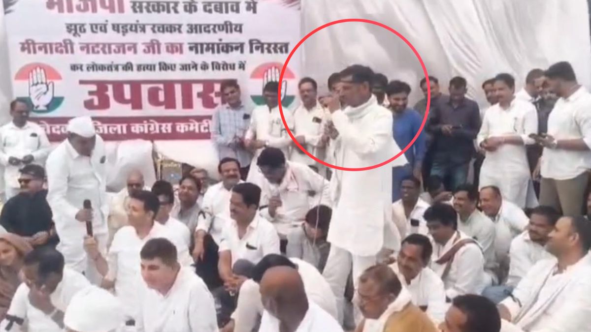 कांग्रेस विधायक ने सीएम मोहन यादव को खुलेआम दी गाली, पीएम मोदी को लेकर भी दिया विवादित बयान, देखें वीडियो