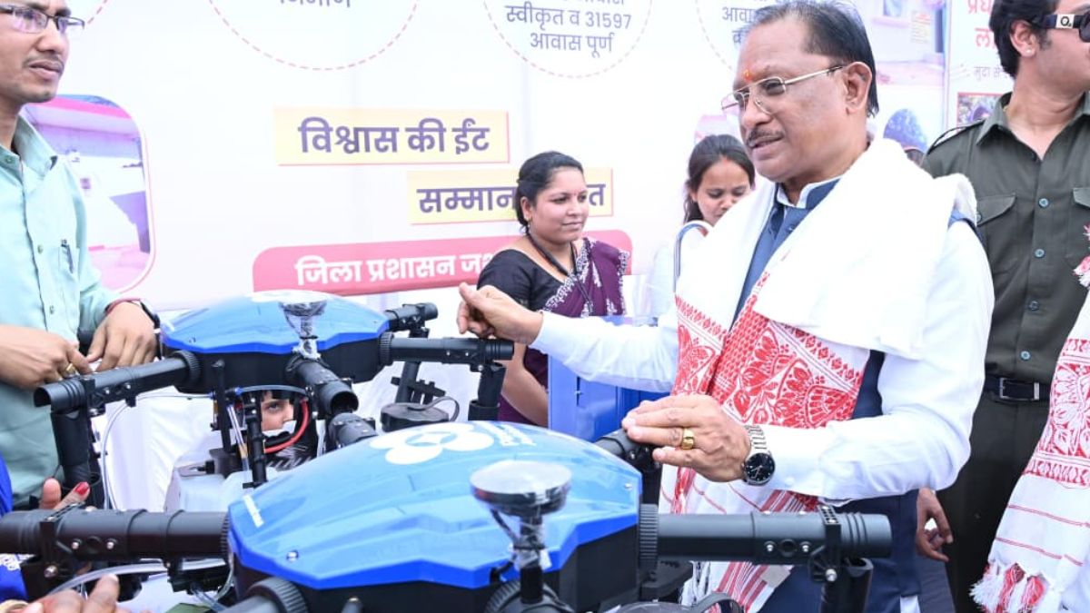 मुख्यमंत्री विष्णुदेव साय की पहल से जशपुर की महिलाएं बनेंगी ‘ड्रोन दीदी’