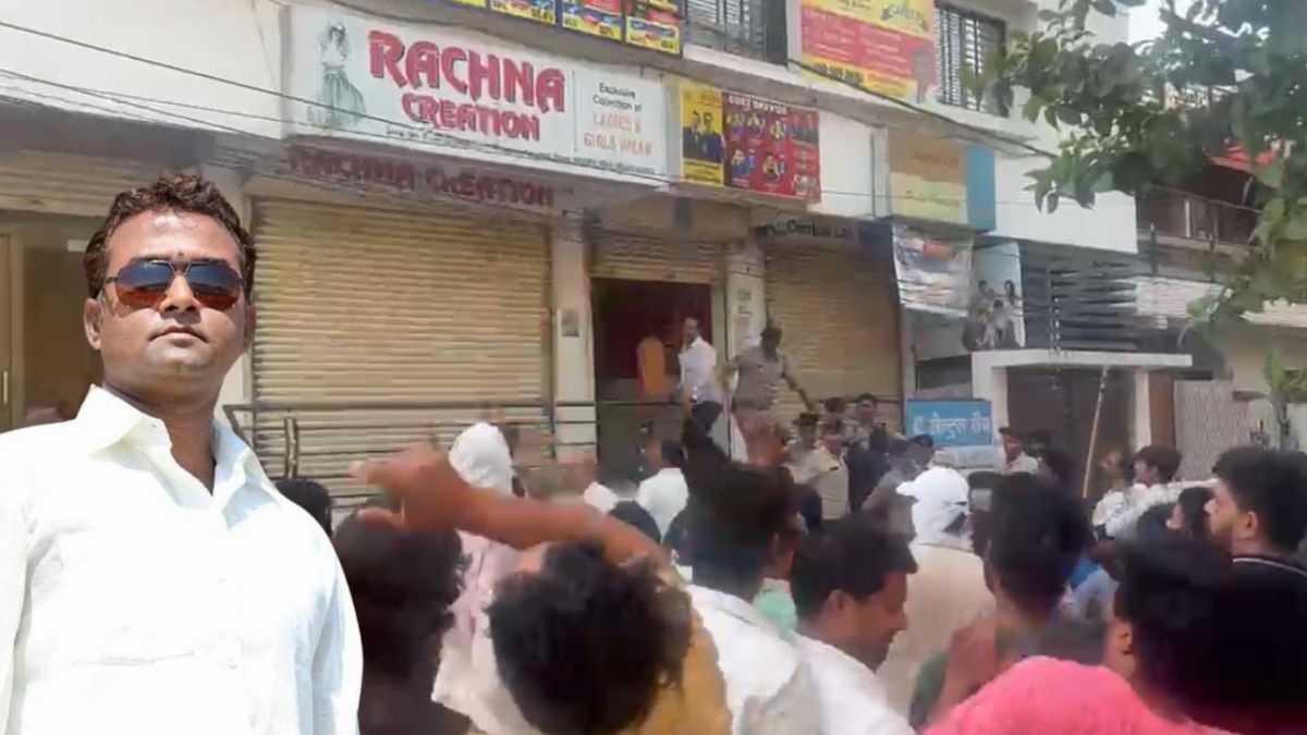 Indore Breaking : भाजपा नेता वीरेंद्र शेडगे के घर पर भीड़ ने किया हमला, देखें वीडियो