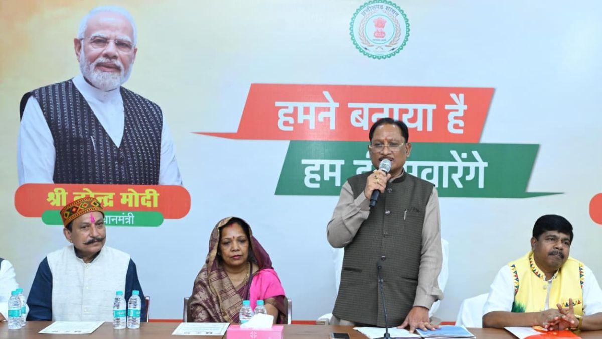 छत्तीसगढ़ में जनजातीय विकास को मिल रही अभूतपूर्व गति : मुख्यमंत्री विष्णु देव साय