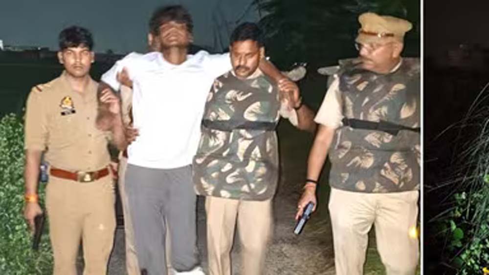 देवरिया में देर रात मुठभेड़, पुलिस की गोली से बदमाश घायल; पिस्टल और कारतूस बरामद